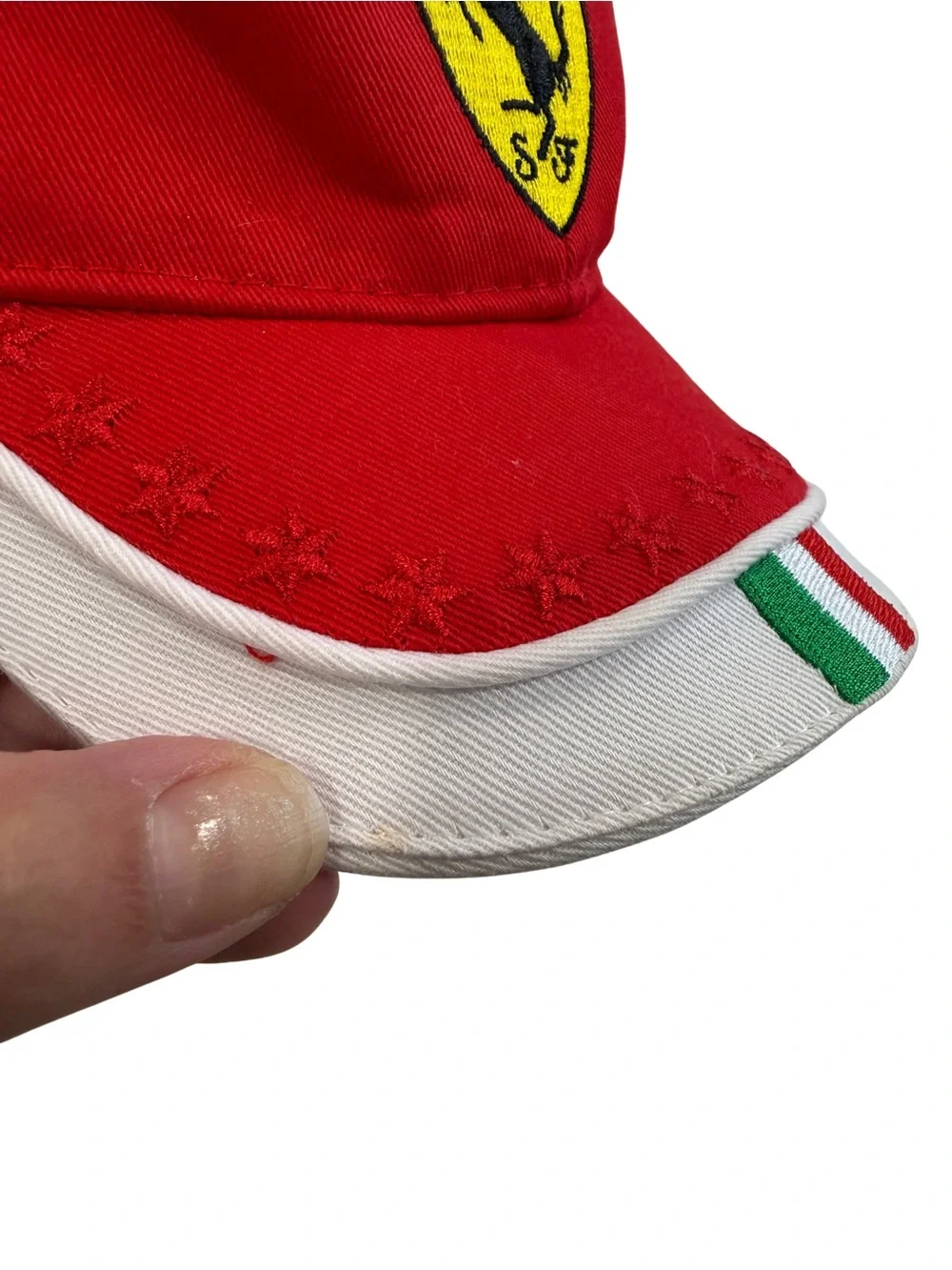 Vintage Kids Scuderia Ferrari Adjustable Baseball Cap OS